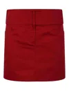 Courrèges Minifalda - Rojo In Red