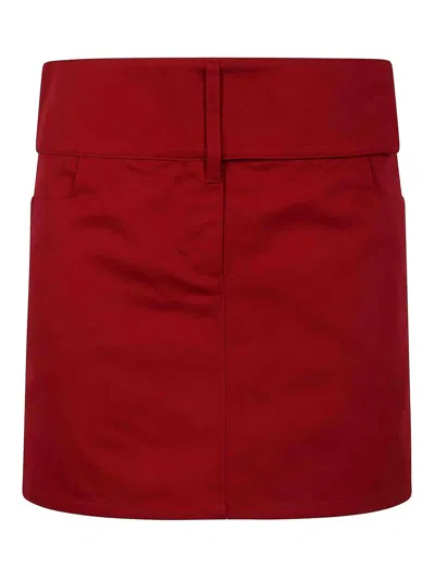 Courrèges Minifalda - Rojo In Red