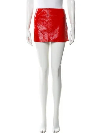 Pre-owned Courrèges Mini Skirt In Blue