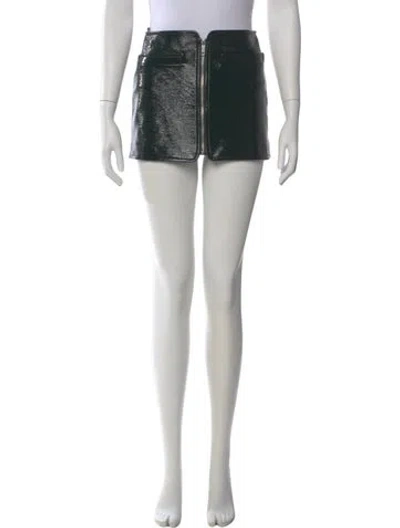 Pre-owned Courrèges Mini Skirt In Green