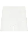 COURRÈGES COURREGÈS MINI SKIRT INFINITY CREPE