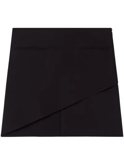 Courrèges Courregès Mini Skirt Infinity Crepe In Black