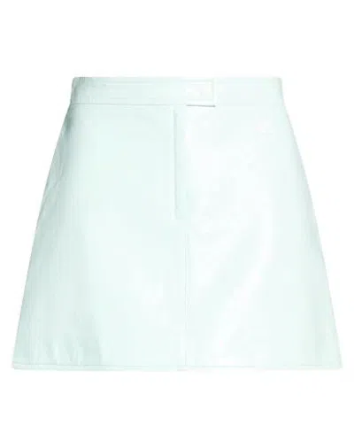 Courrèges Mini Skirt In Light Green