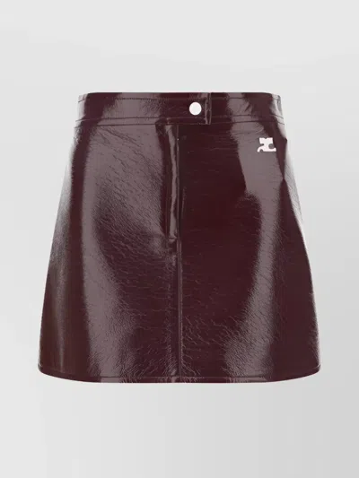 COURRÈGES MINI SKIRT VINYL REEDITION