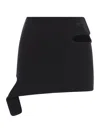 Courrèges Loop-knit Mini Skirt