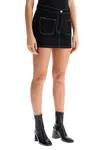 Courrèges Shoulder Snaps Long-sleeve Rib Sweater