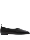Courrèges Courreges Ist Leather Ballet Flats Women In Black