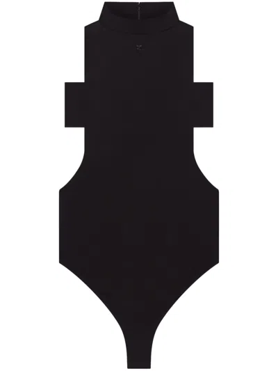 COURRÈGES MOCK-NECK BODYSUIT