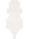 Courrèges Mock-neck Top In Neutrals
