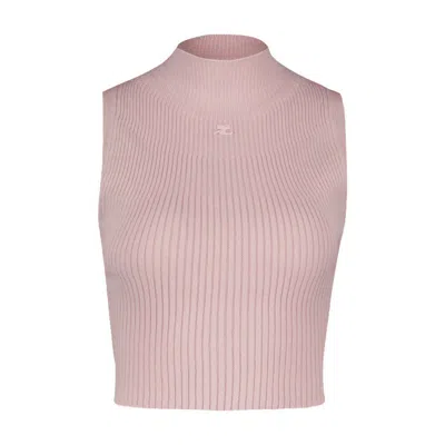 COURRÈGES COURRÈGES MOCKNECK T-SHIRT