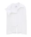 Courrèges Modular Asymmetric Poplin Shirt In White