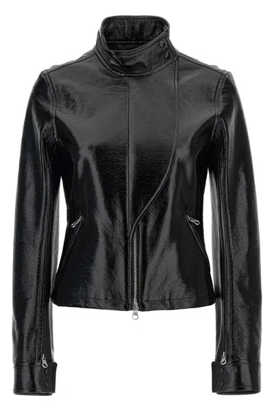 COURRÈGES COURREGES 'MOTORCYCLE VINYL' JACKET