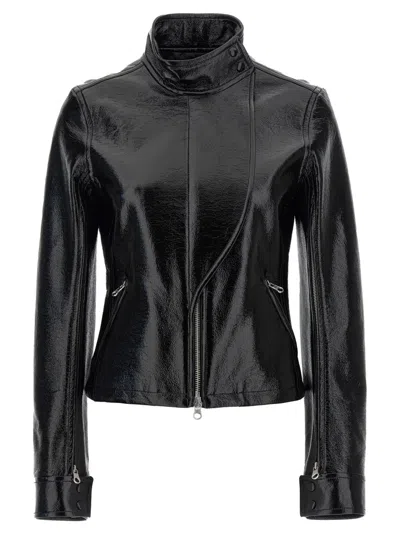 Courrèges Motorcycle Vinyl' Jacket