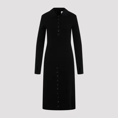 COURRÈGES MULTI BUTTONS MIDI DRESS