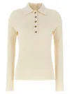Courrèges Natural Multi-buttons Sweater In White