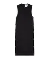 Courrèges Multi-strap Midi Dress In Black