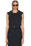 Courrèges Multi-styling Tank Top In Black