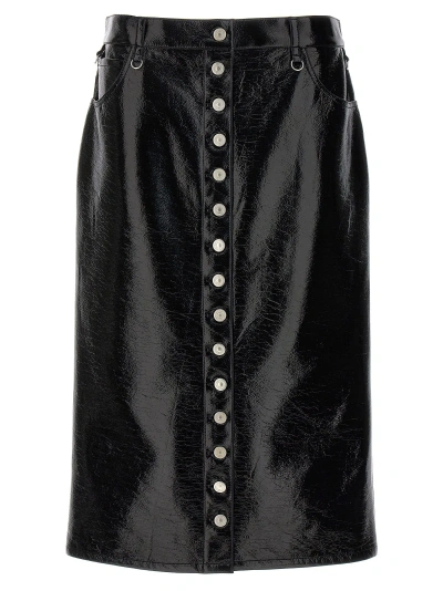 Courrèges Multiflex Skirt In Negro