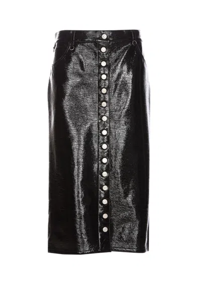 COURRÈGES MULTIFLEX VINYL SKIRT