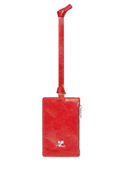 Courrèges 卡夹 Naplack In Red