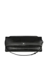 Courrèges Naplack Leather Shoulder Bag In Black