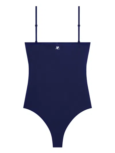 COURRÈGES NAVY BLUE HERITAGE SWIMSUIT