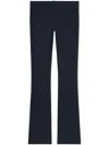 Courrèges Belted Waist Flared Leg Trousers