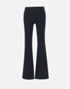 Courrèges Courreges Black Bootcut Scuba Jersey Pants