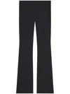 Courrèges Nylon Scuba Trousers In Black