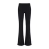 Courrèges Courregès Nylon Scuba Trousers In Black