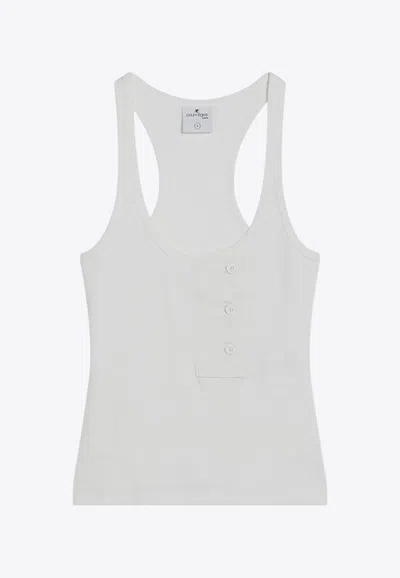 Courrèges Courreges Women Tank Top In White