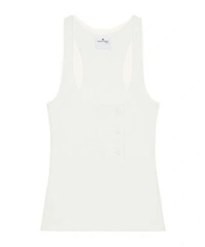 COURRÈGES COURRÈGES OBLIQUE 90'S RACERBACK TANK TOP