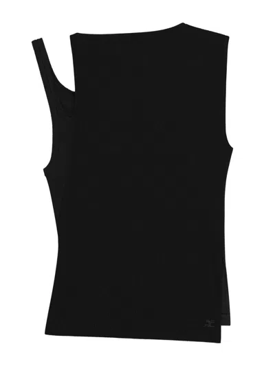 COURRÈGES COURRÈGES "OBLIQUE 90'S" TOP