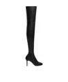 Shop Courrèges Oblique Boots In Black