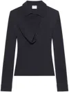 Courrèges Shirt In Black