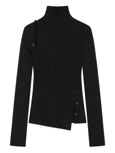 COURRÈGES COURRÈGES OBLIQUE SWEATER