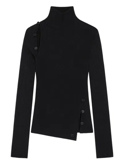 COURRÈGES OBLIQUE SWEATER