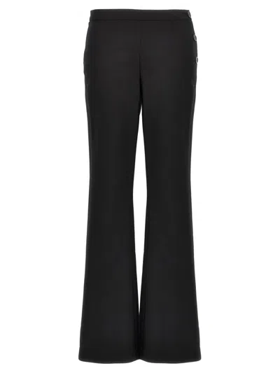 Courrèges Oblique Tailored Pants In Black