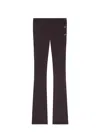 Courrèges Flared Trousers With Cut Out Details In Black