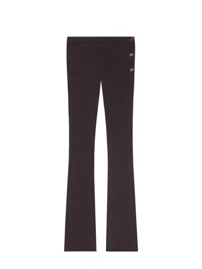 COURRÈGES COURRÈGES OBLIQUE TAILORED FLARED PANTS