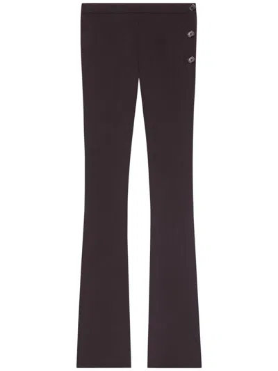 Courrèges Oblique Trousers In Brown