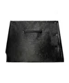 Courrèges Oblique Tailored Mini Skirt In Black