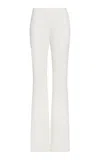 Courrèges Oblique Wool Pants In Ivory