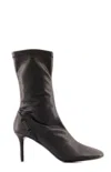 Courrèges Ankle Boots - Courreges - Pvc - Black In Black