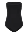 Courrèges Off-the-shoulder Bodysuit In Black