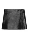 Courrèges Courregès One Minute Mini-skirt In Black