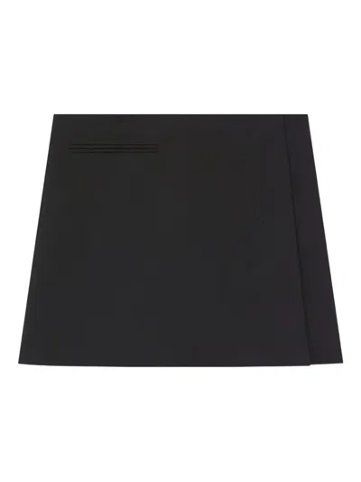 COURRÈGES ONE MINUTE TWILL MINI-SKIRT