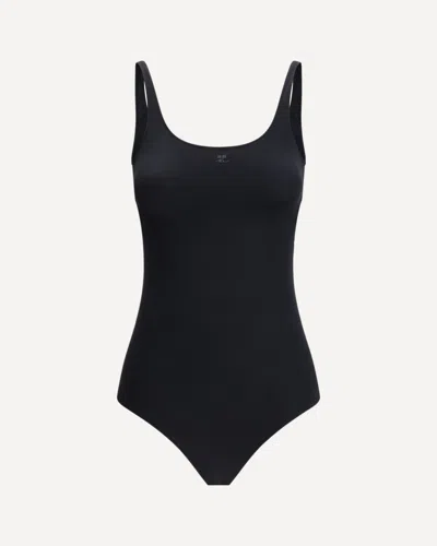 Courrèges One Piece Swimsuit With A Cut-out Detail In Black