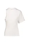 Courrèges One-shoulder T-shirt In Scuba