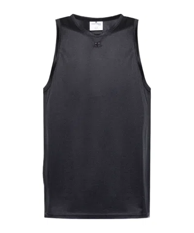 Courrèges Open-necked Black Shirt
